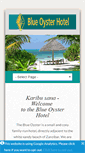 Mobile Screenshot of blueoysterhotel.com